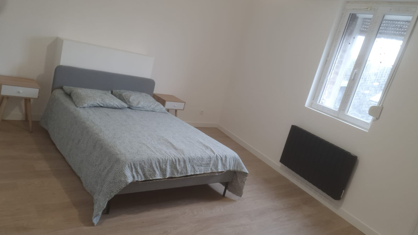 Sans Frais d'agence - F2 bis meublé de 48 m² – Centre-ville de Le Cateau-Cambrésis