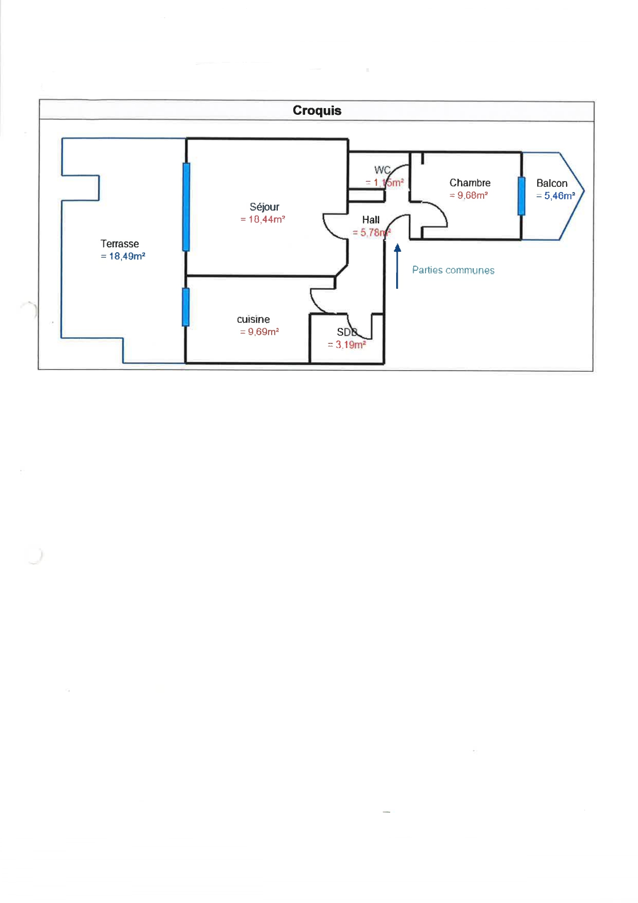 Appartement T2 - La Garde