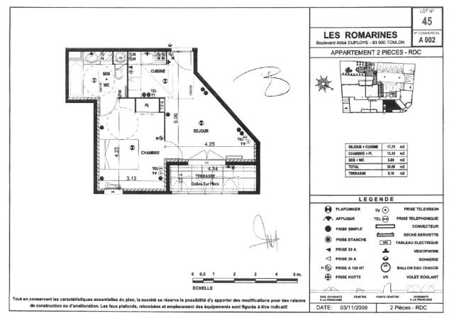 APPARTEMENT T2 - TOULON