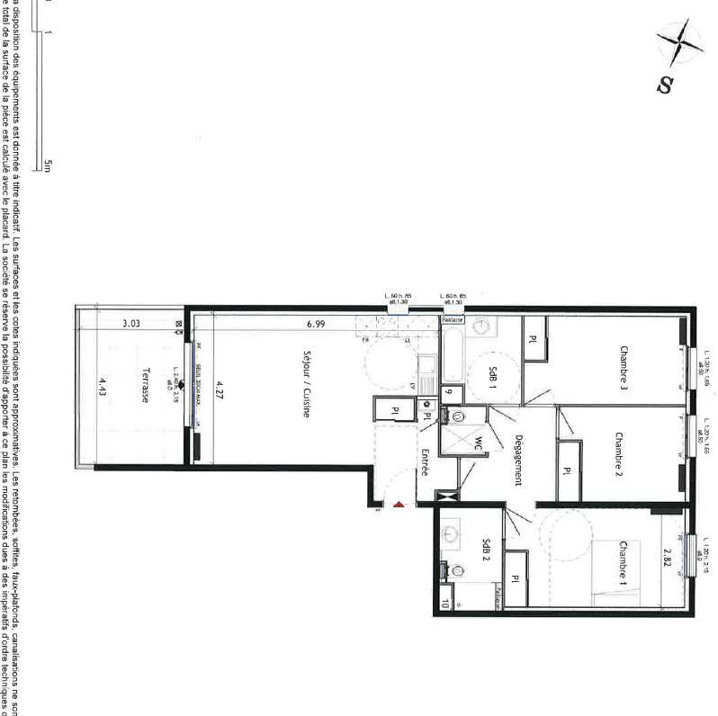 Appartement T4 - La Garde