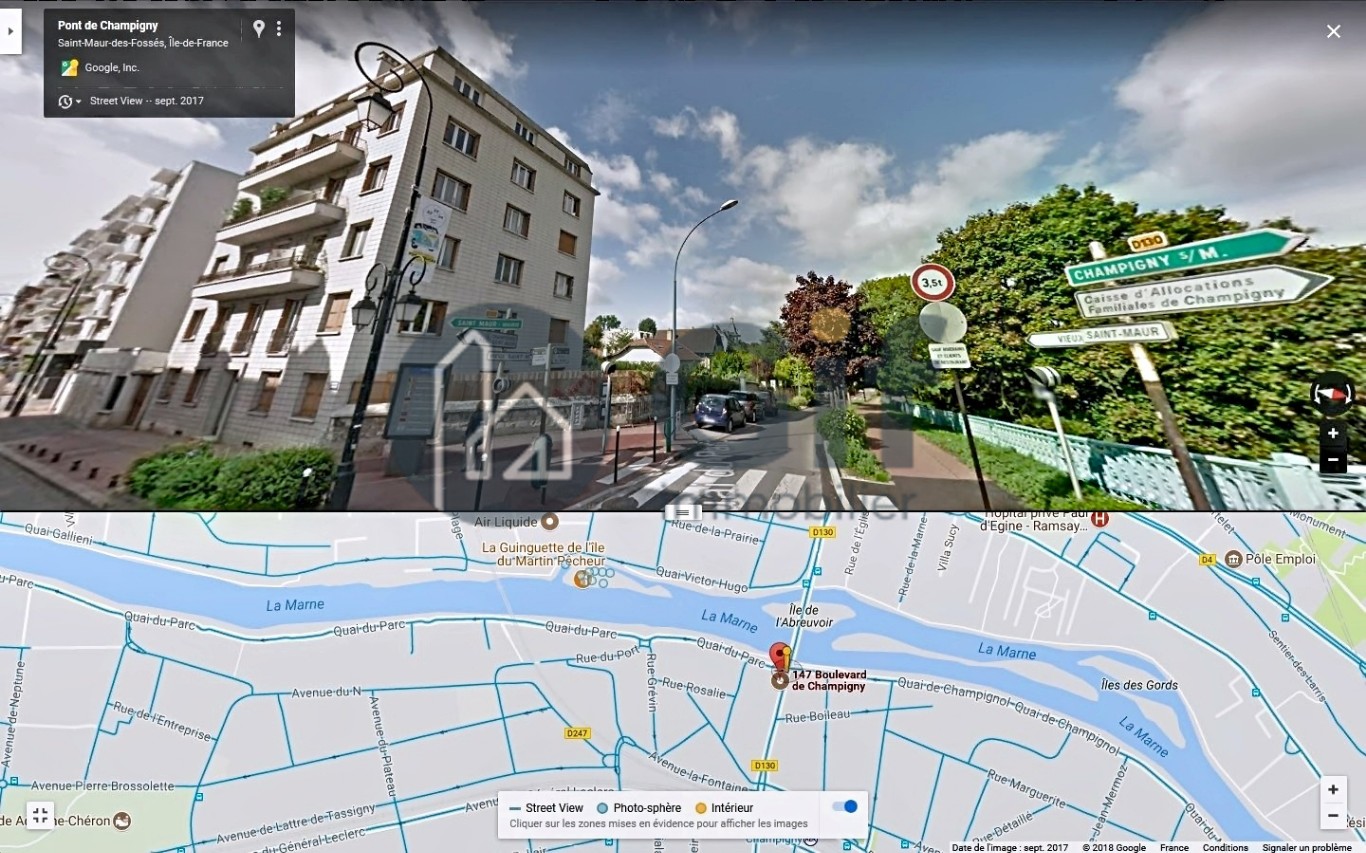 Appartement 4P à Saint Maur - Bords de Marne