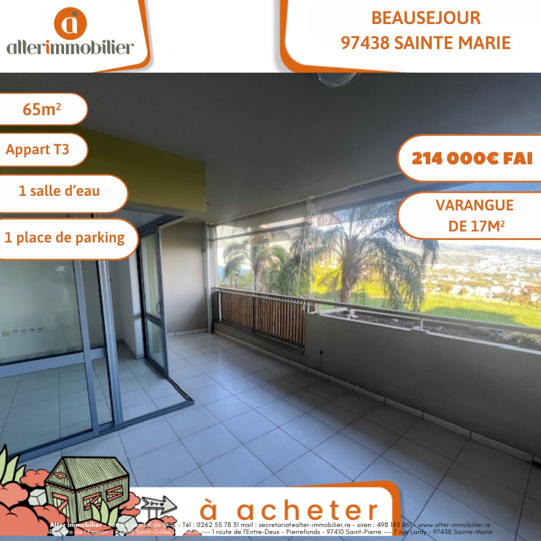 Appartement T3 Beauséjour