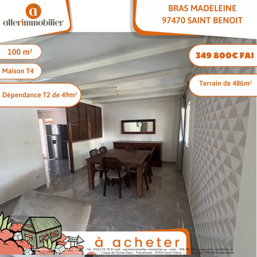 Maison T4 + Dépendance T2