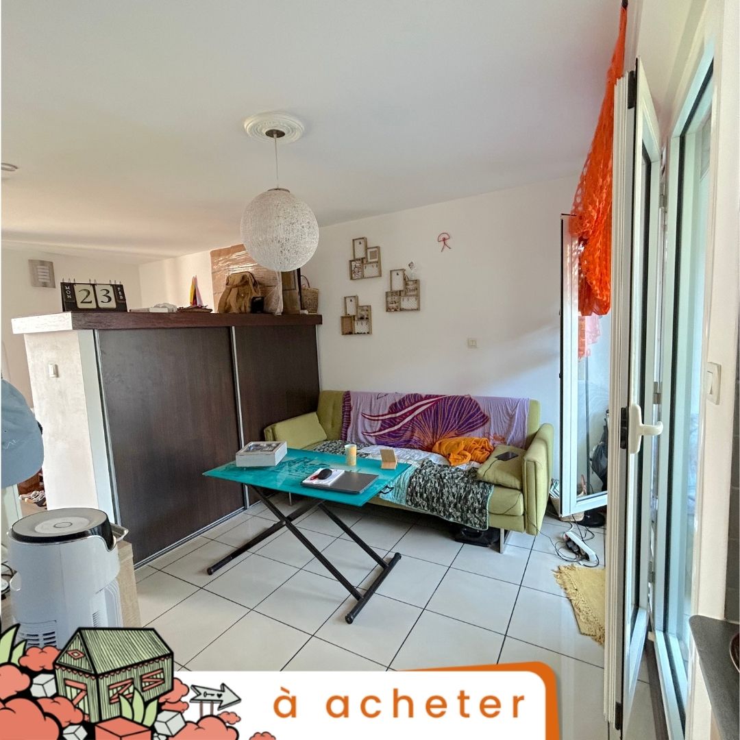 Appartement T1 bis avec vue dégagée à Boucan Canot près de la plage