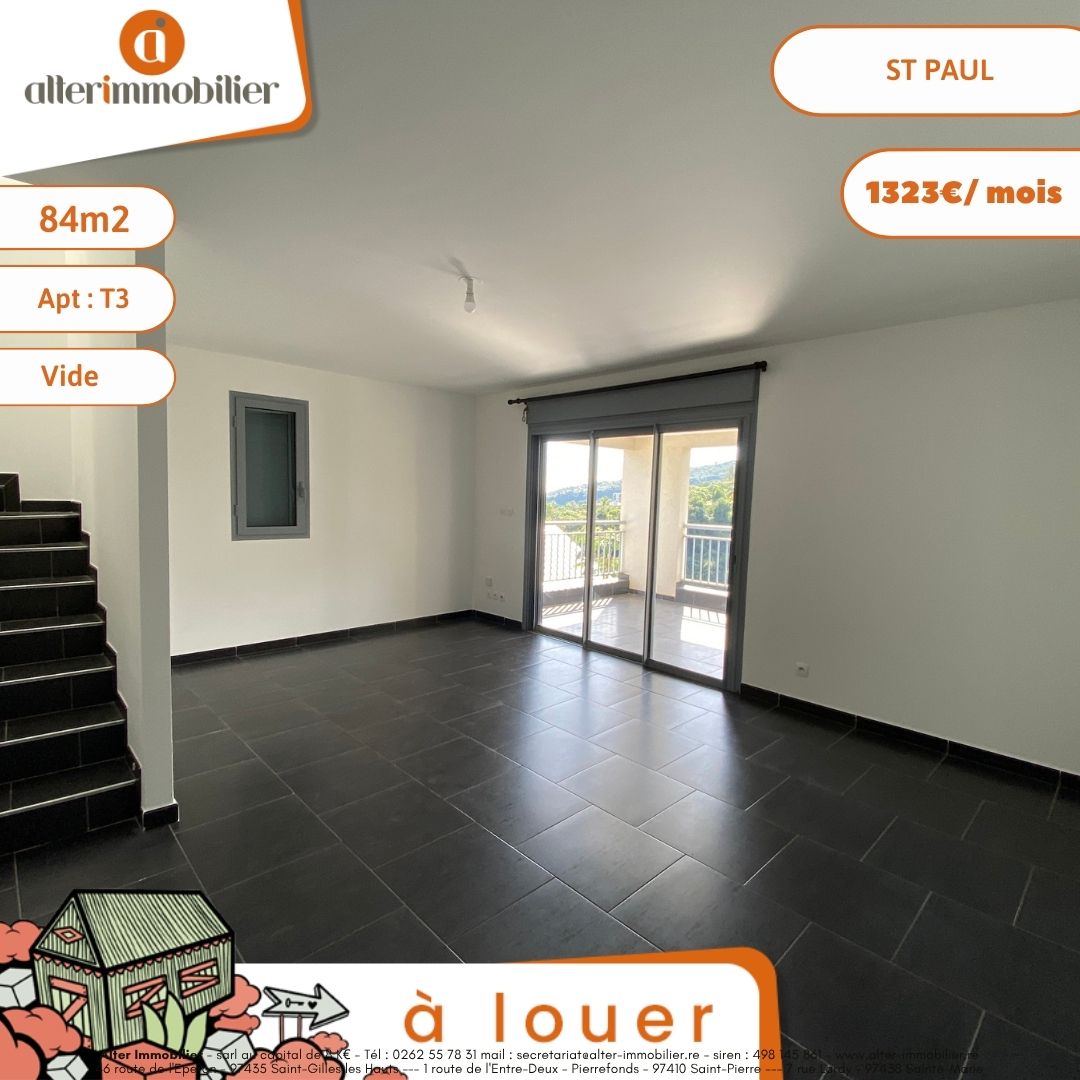 A LOUER – T3 DUPLEX – PLAINE ST PAUL