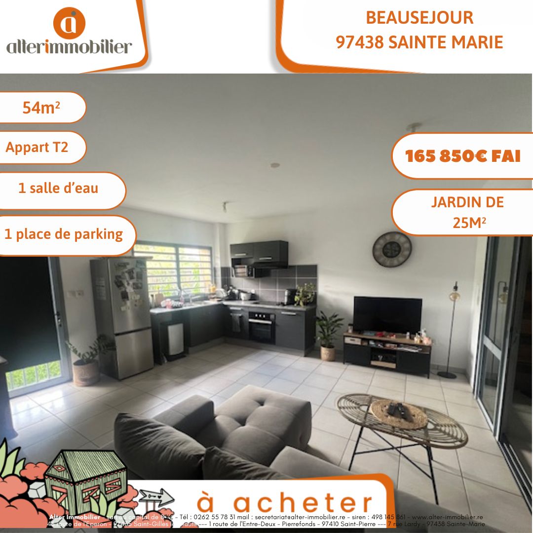 appartement à Sainte Marie