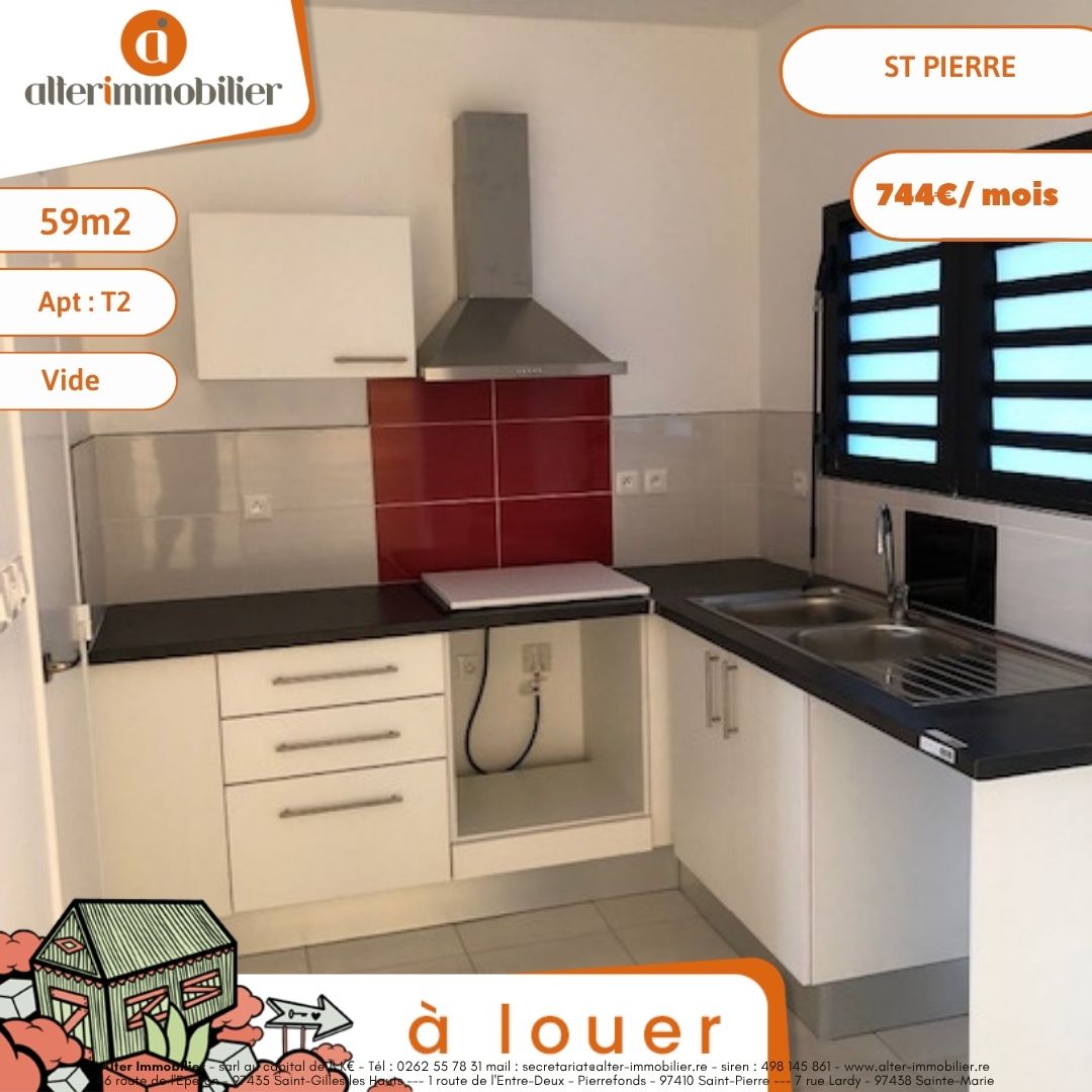 A LOUER – T2 – ST PIERRE